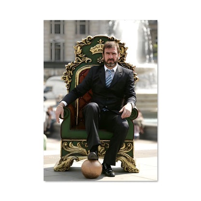 Poster Le Roi Cantona