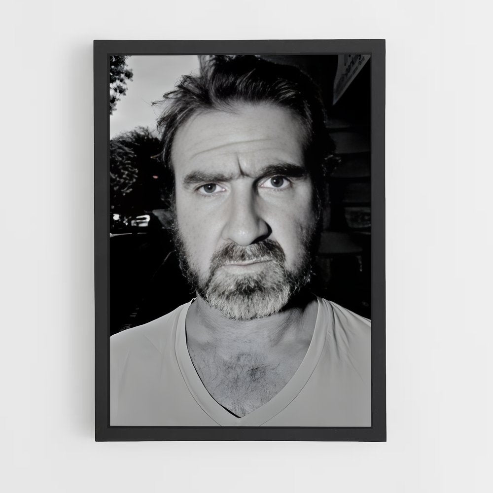 ap-eric cantona-6 cadre Noir