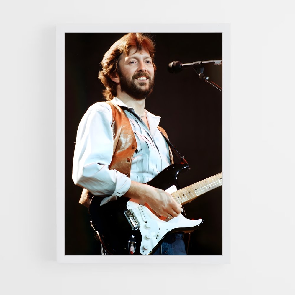 ap-eric clapton-2 cadre Blanc
