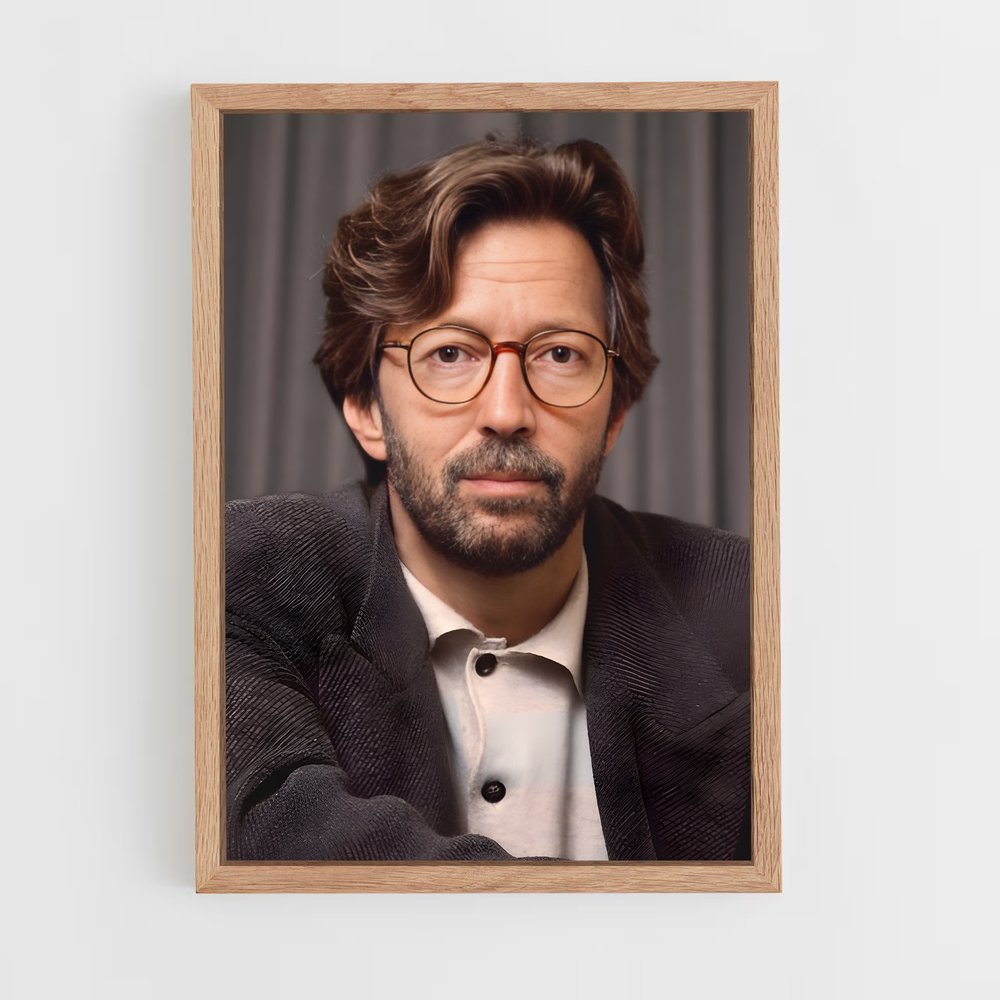 ap-eric clapton-4 cadre Bois clair