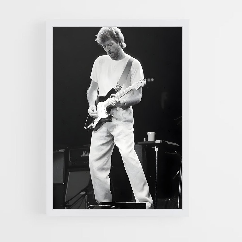 ap-eric clapton-5 cadre Blanc