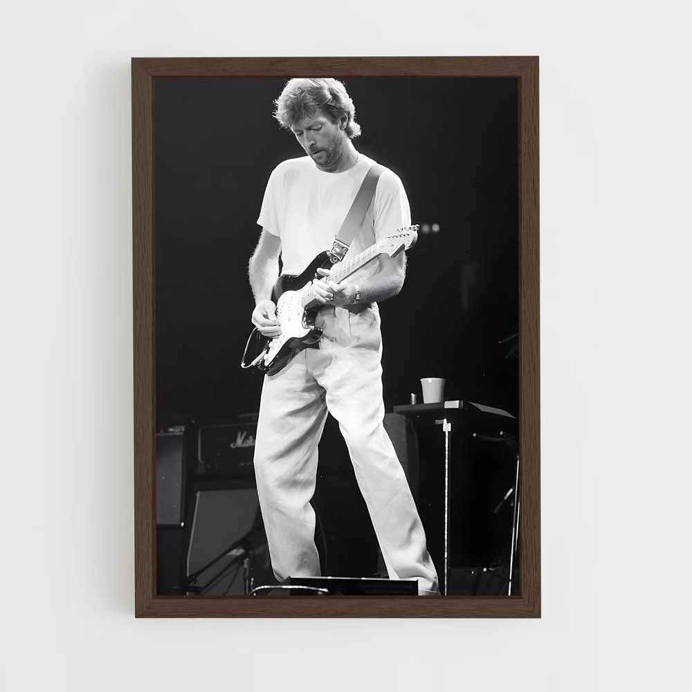 ap-eric clapton-5 cadre Bois foncé
