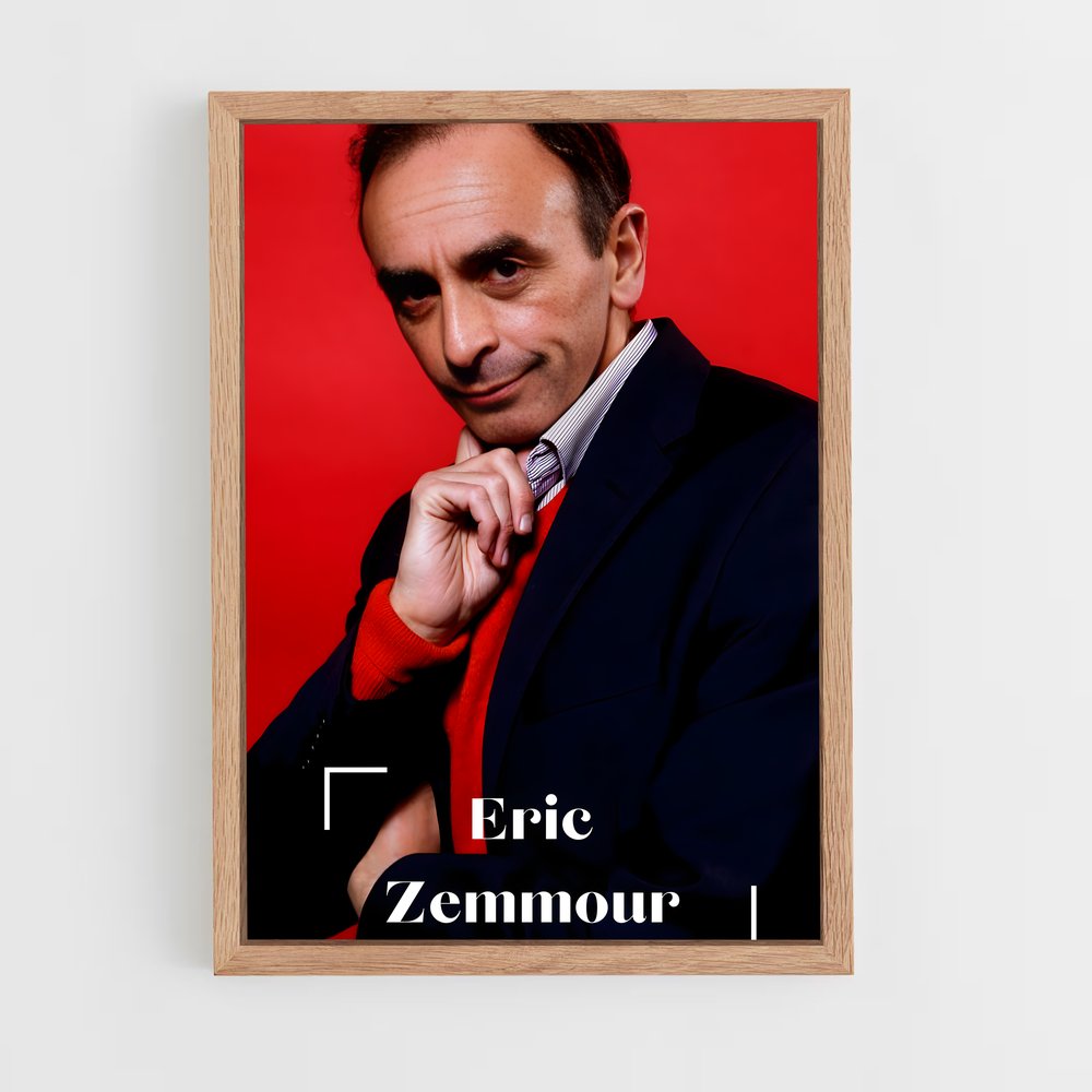 ap-eric zemmour-3 cadre Bois clair