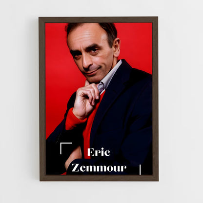 ap-eric zemmour-3 cadre Bois foncé
