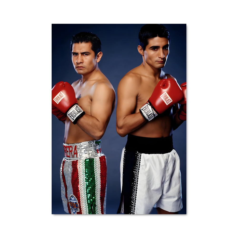 Poster Boxe et Camaraderie