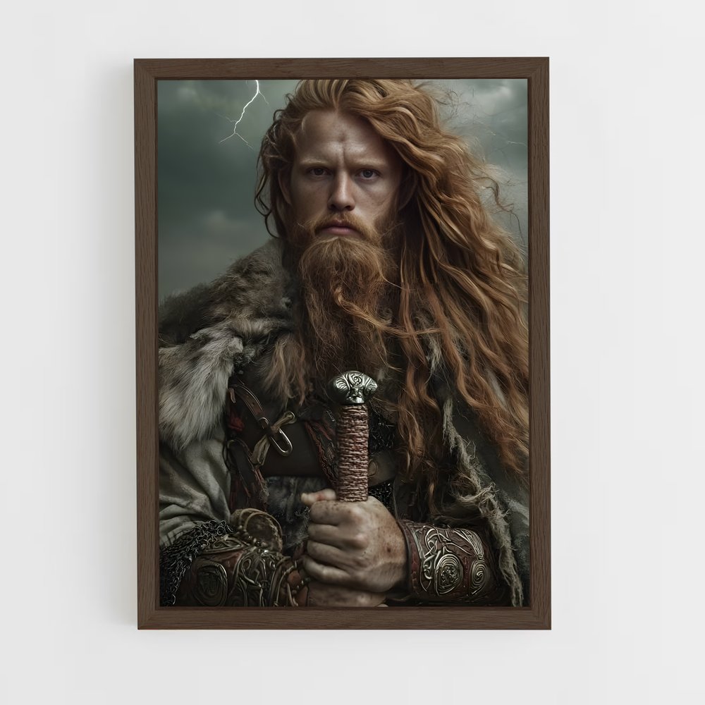ap-erik the red-6 cadre Bois foncé