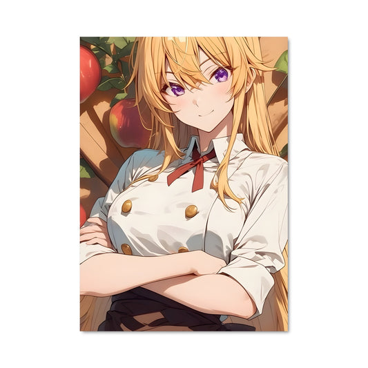 Poster La Fille aux Pommes