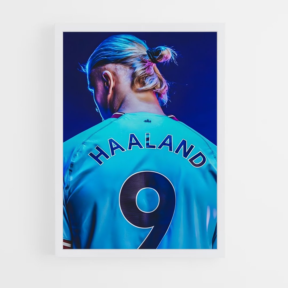 ap-erling haaland-4 cadre Blanc