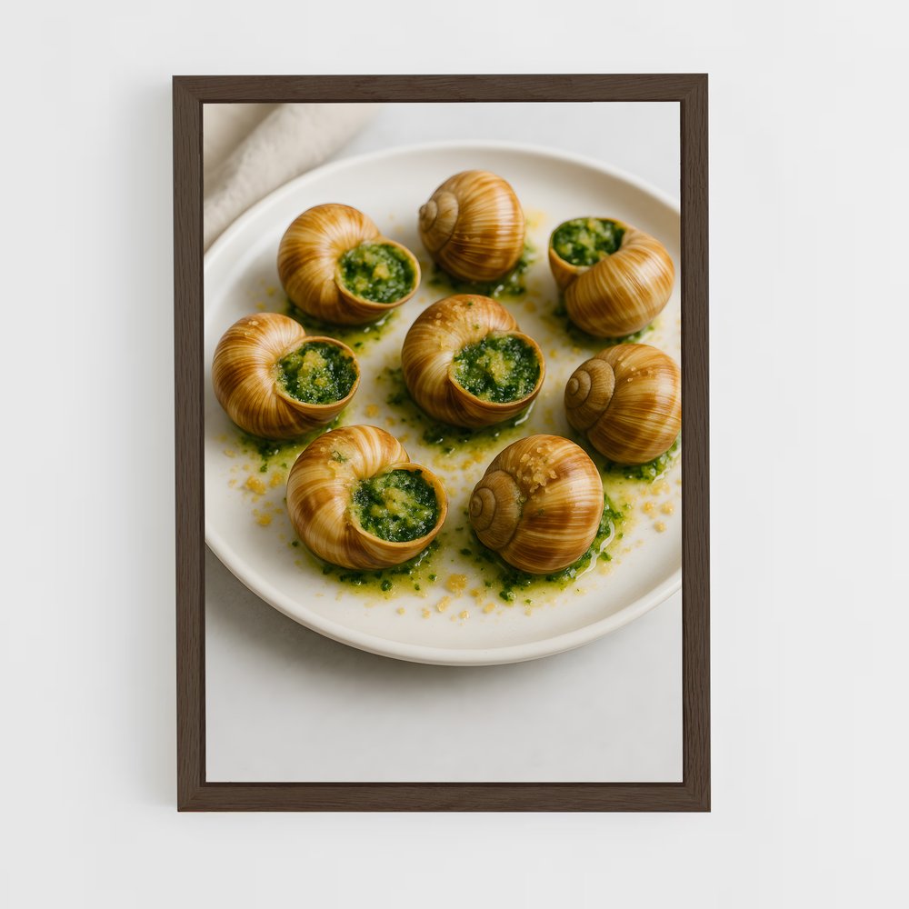 ap-escargot-3 cadre Bois foncé