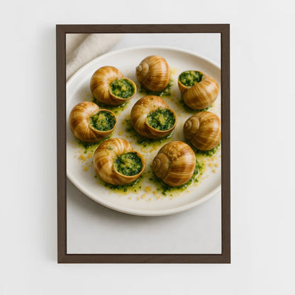 ap-escargot-3 cadre Bois foncé