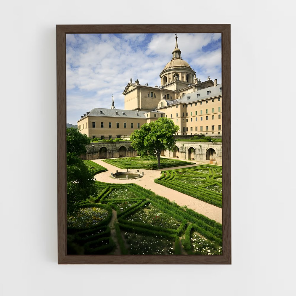 ap-escorial monastery-4 cadre Bois foncé