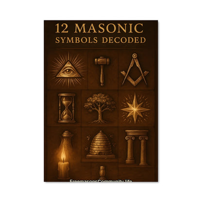 Poster Symboles Secrets
