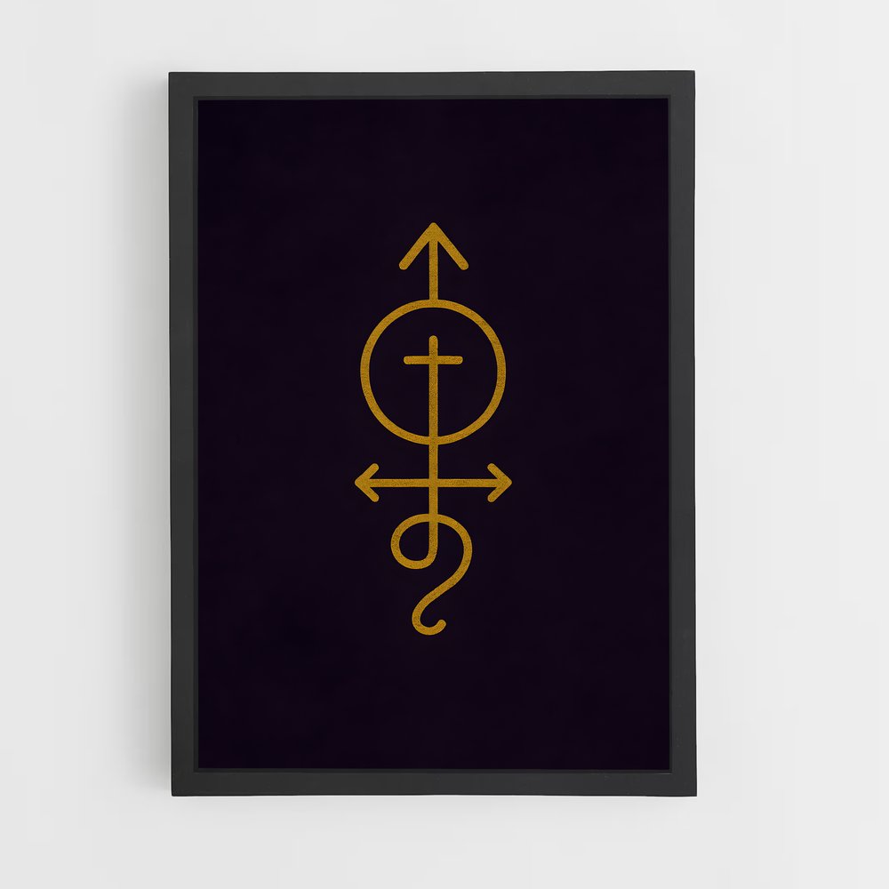 ap-esoteric symbols-8 cadre Noir