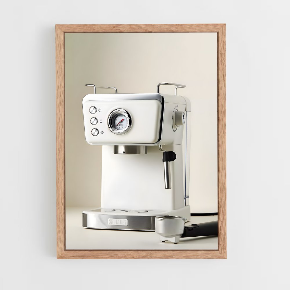 ap-espresso machine-2 cadre Bois clair
