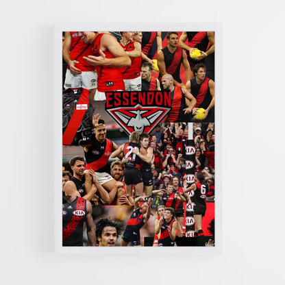 ap-essendon bombers-2 cadre Blanc
