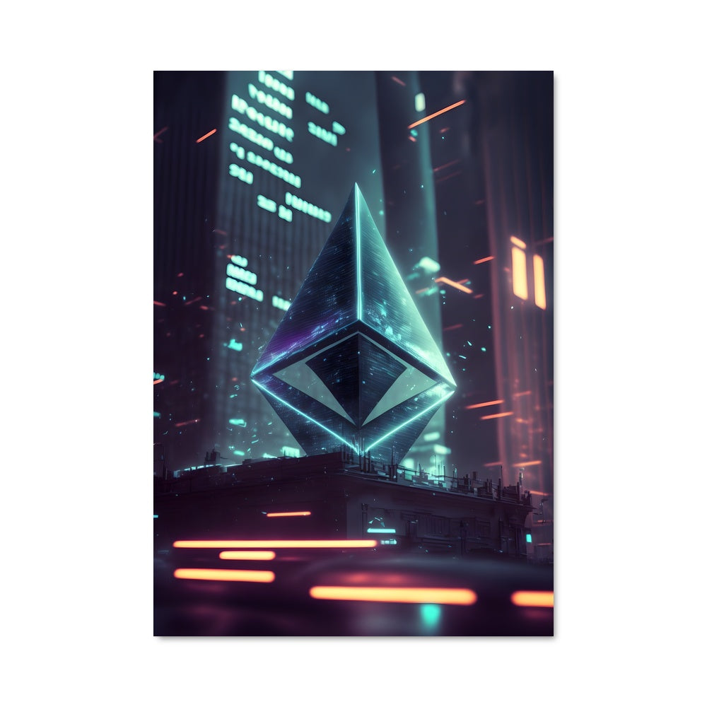 Poster Métropole Futuriste