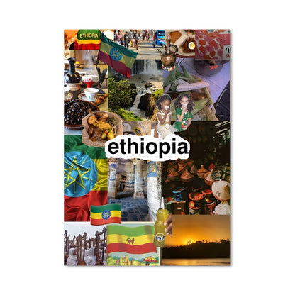Poster Éclats d'Éthiopie