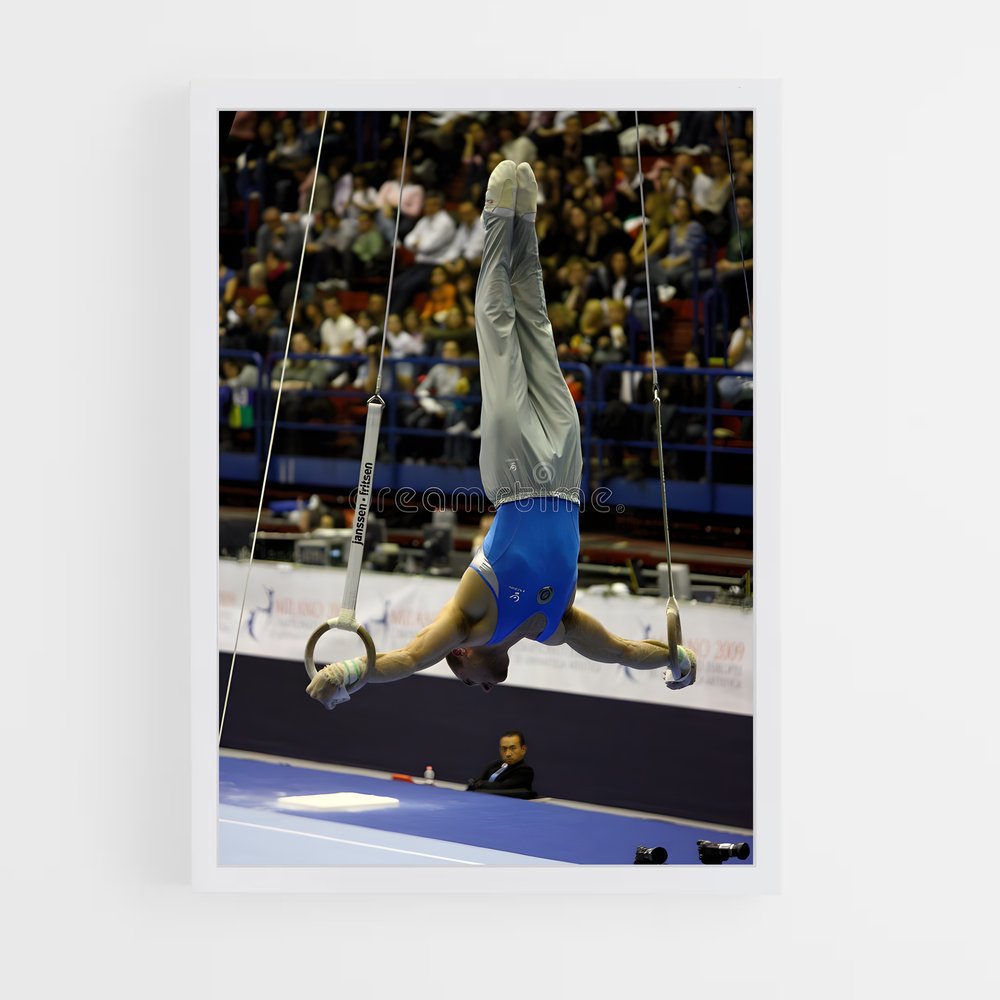 ap-european championships gymnastics-5 cadre Blanc