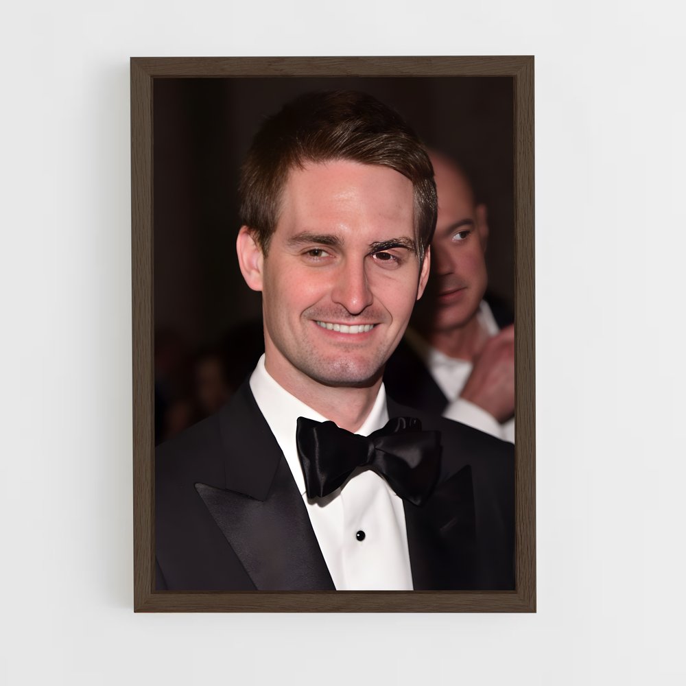 ap-evan spiegel-1 cadre Bois foncé