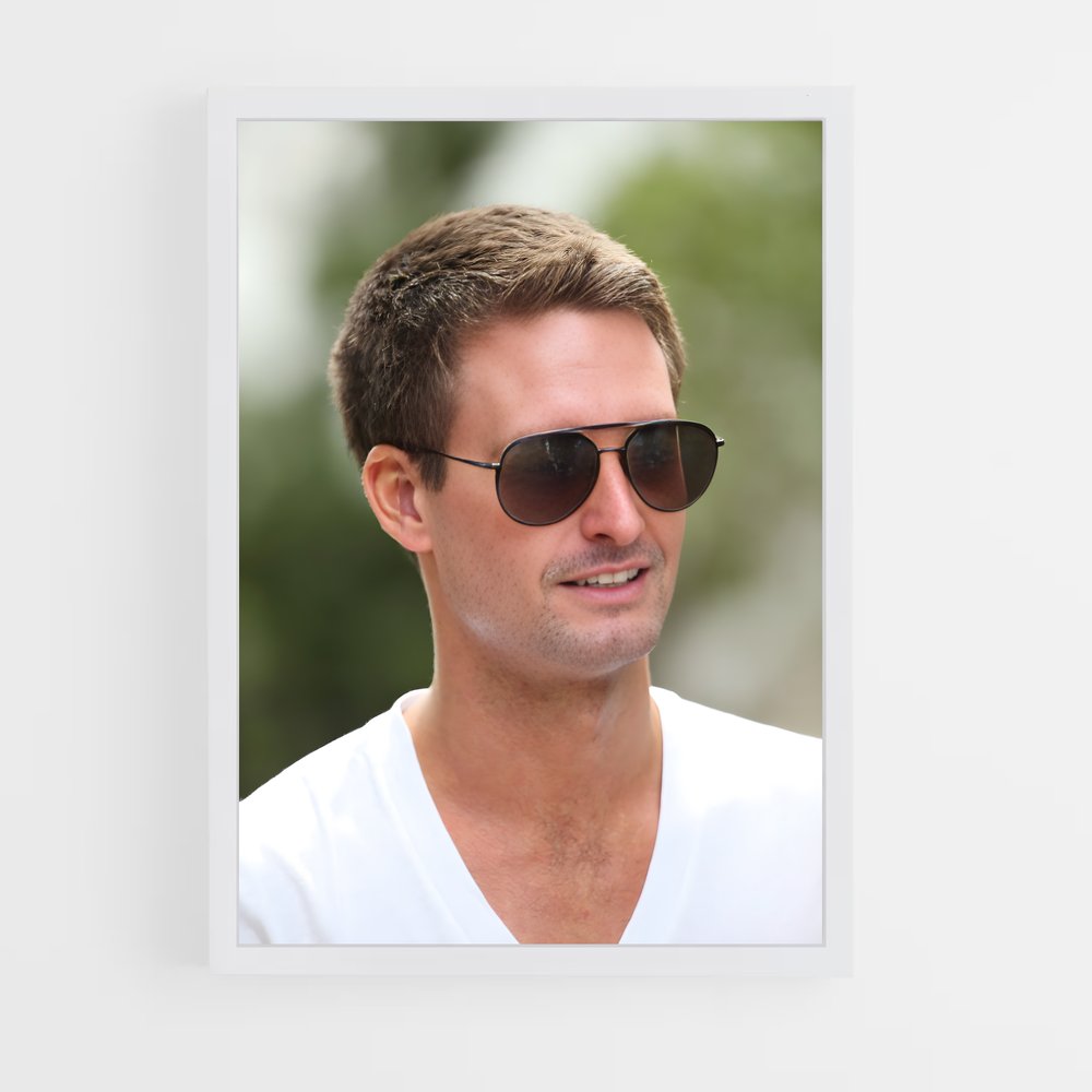 ap-evan spiegel-2 cadre Blanc
