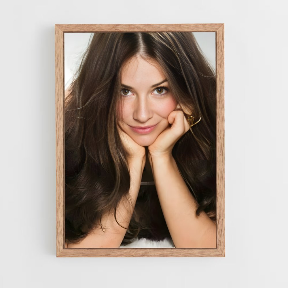 ap-evangeline lilly-3 cadre Bois clair