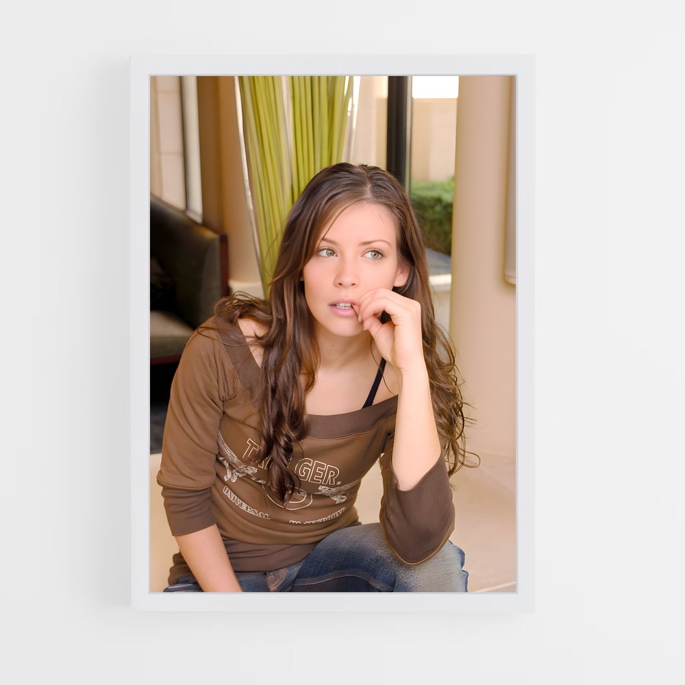 ap-evangeline lilly-4 cadre Blanc