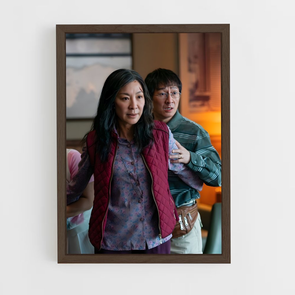 ap-evelyn wang-3 cadre Bois foncé