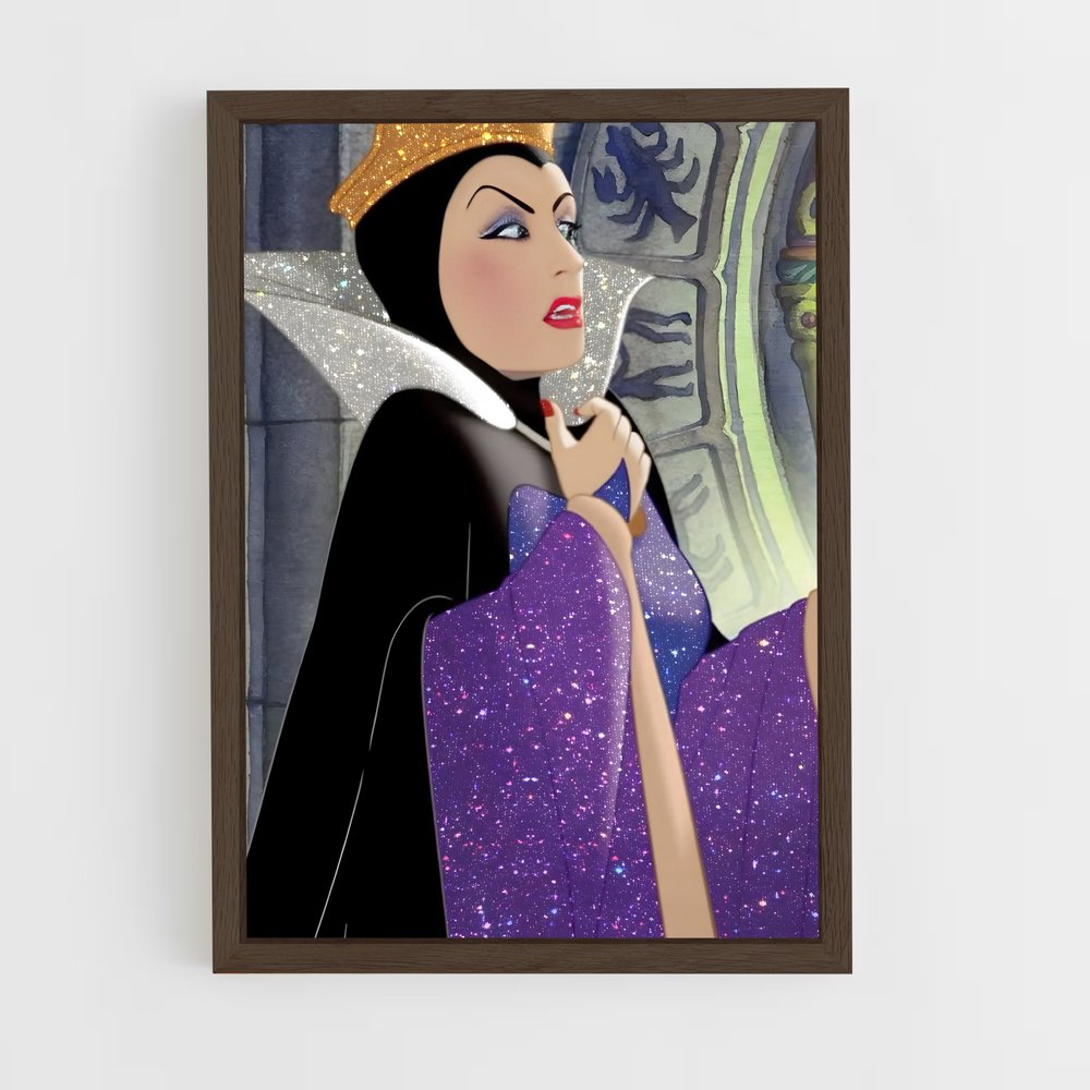 ap-evil queen-3 cadre Bois foncé