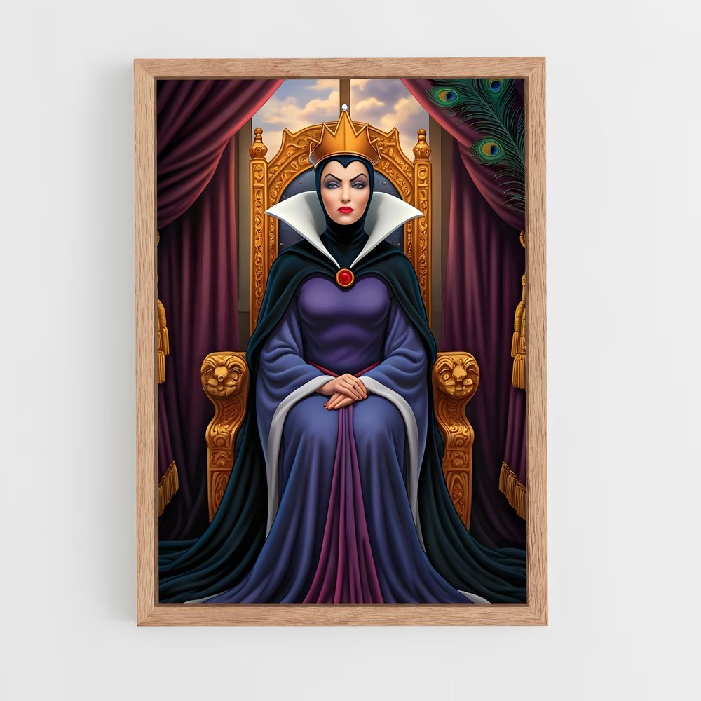 ap-evil queen-7 cadre Bois clair