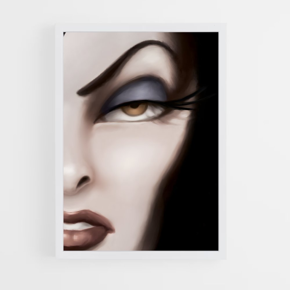 ap-evil queen-8 cadre Blanc