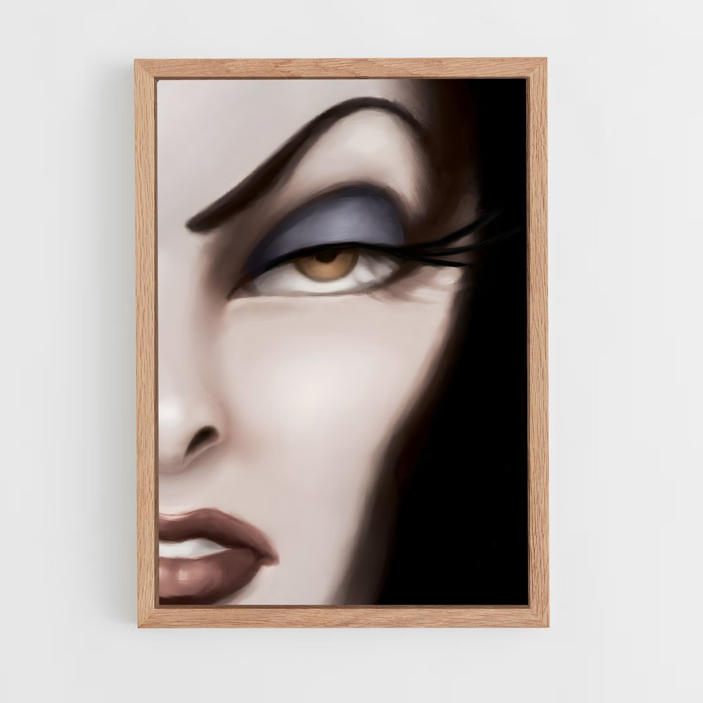 ap-evil queen-8 cadre Bois clair