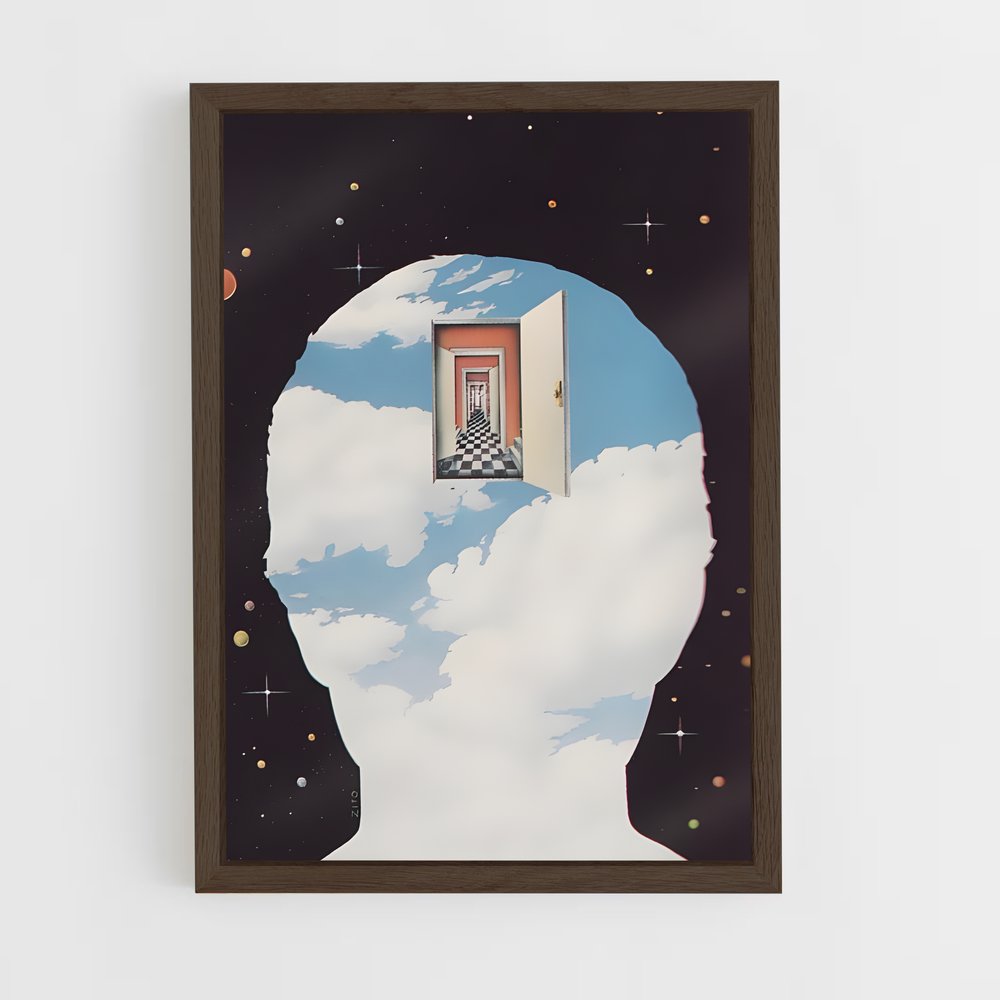 ap-expanding brain-2 cadre Bois foncé