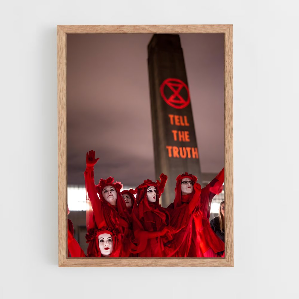 ap-extinction rebellion-2 cadre Bois clair