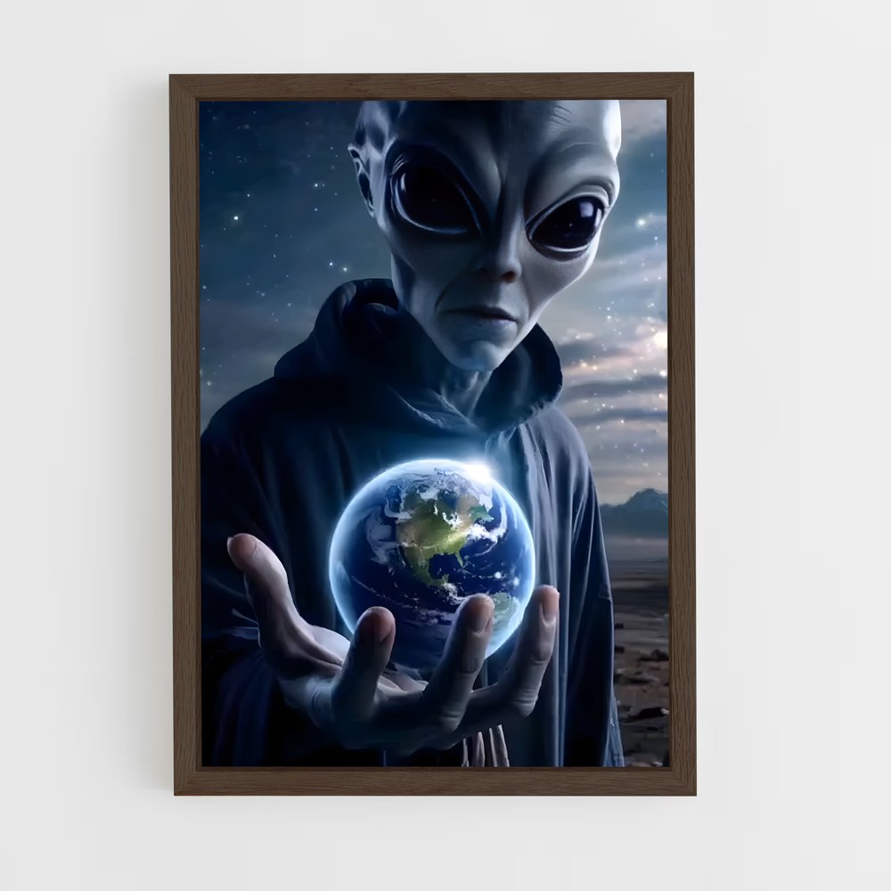 ap-extraterrestrial-3 cadre Bois foncé