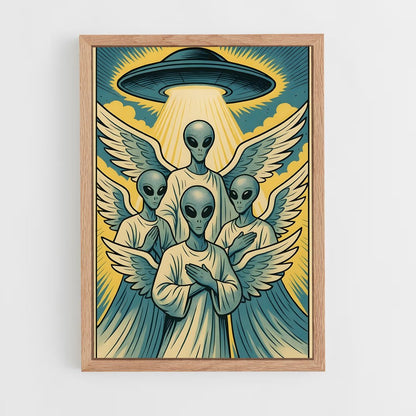 ap-extraterrestrial-6 cadre Bois clair