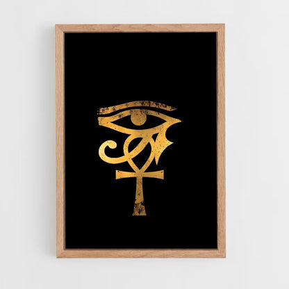 ap-eye of horus-3 cadre Bois clair