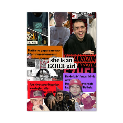 Poster Visages et Mots