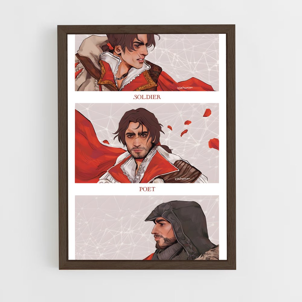 ap-ezio auditore-1 cadre Bois foncé