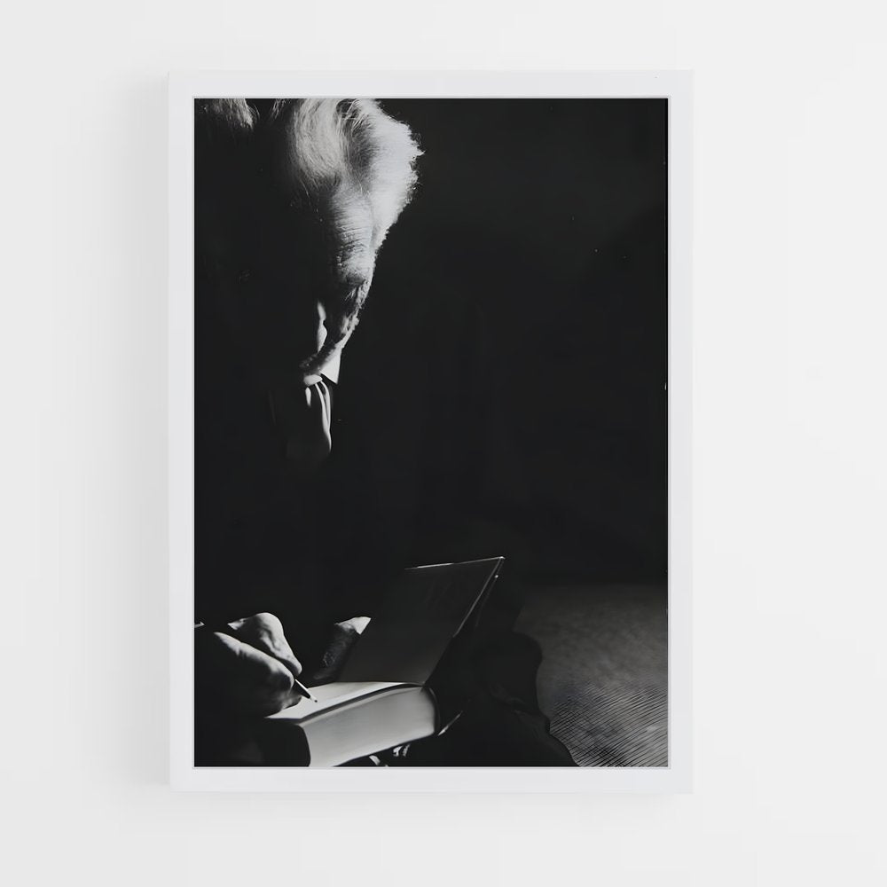 ap-ezra pound-5 cadre Blanc