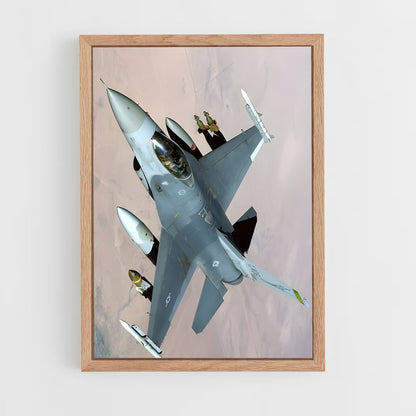 ap-f-16 falcon-2 cadre Bois clair