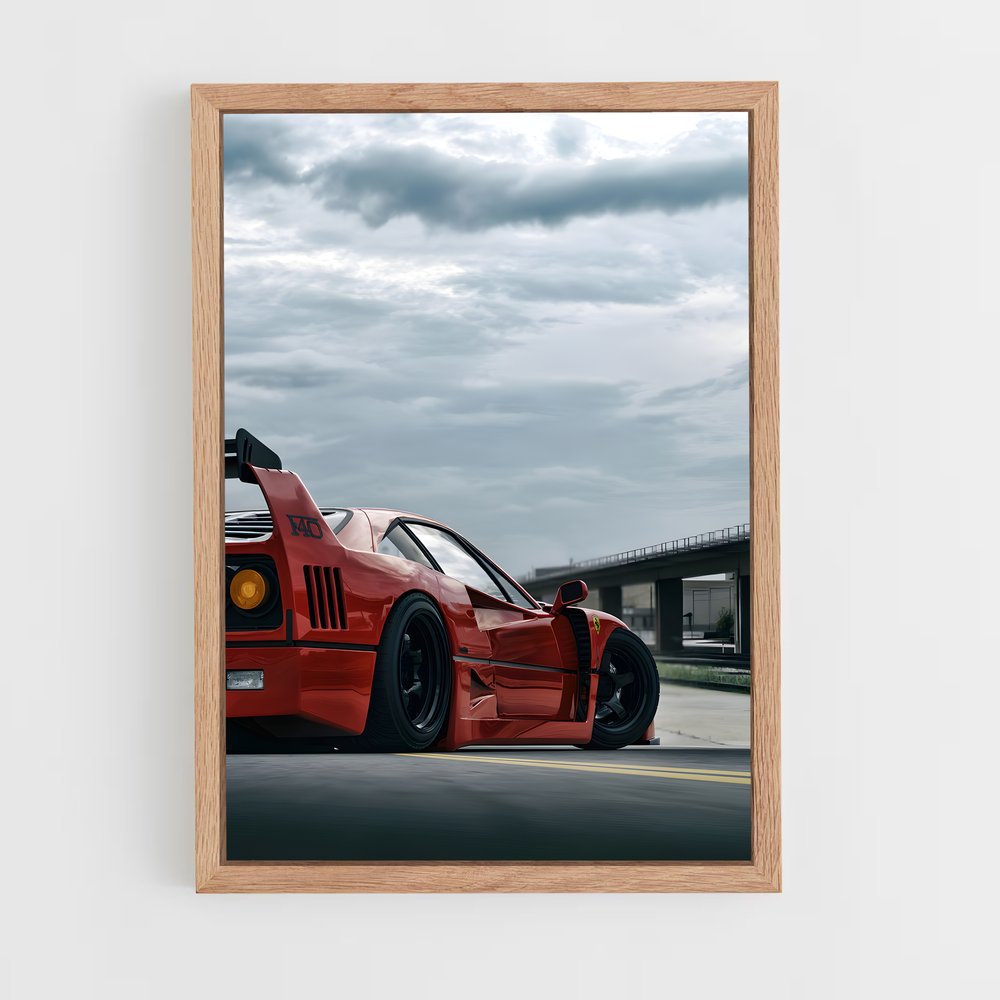 ap-f40-12 cadre Bois clair