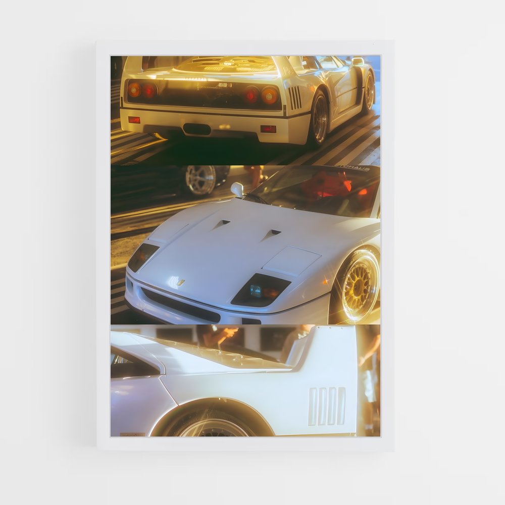 ap-f40-5 cadre Blanc