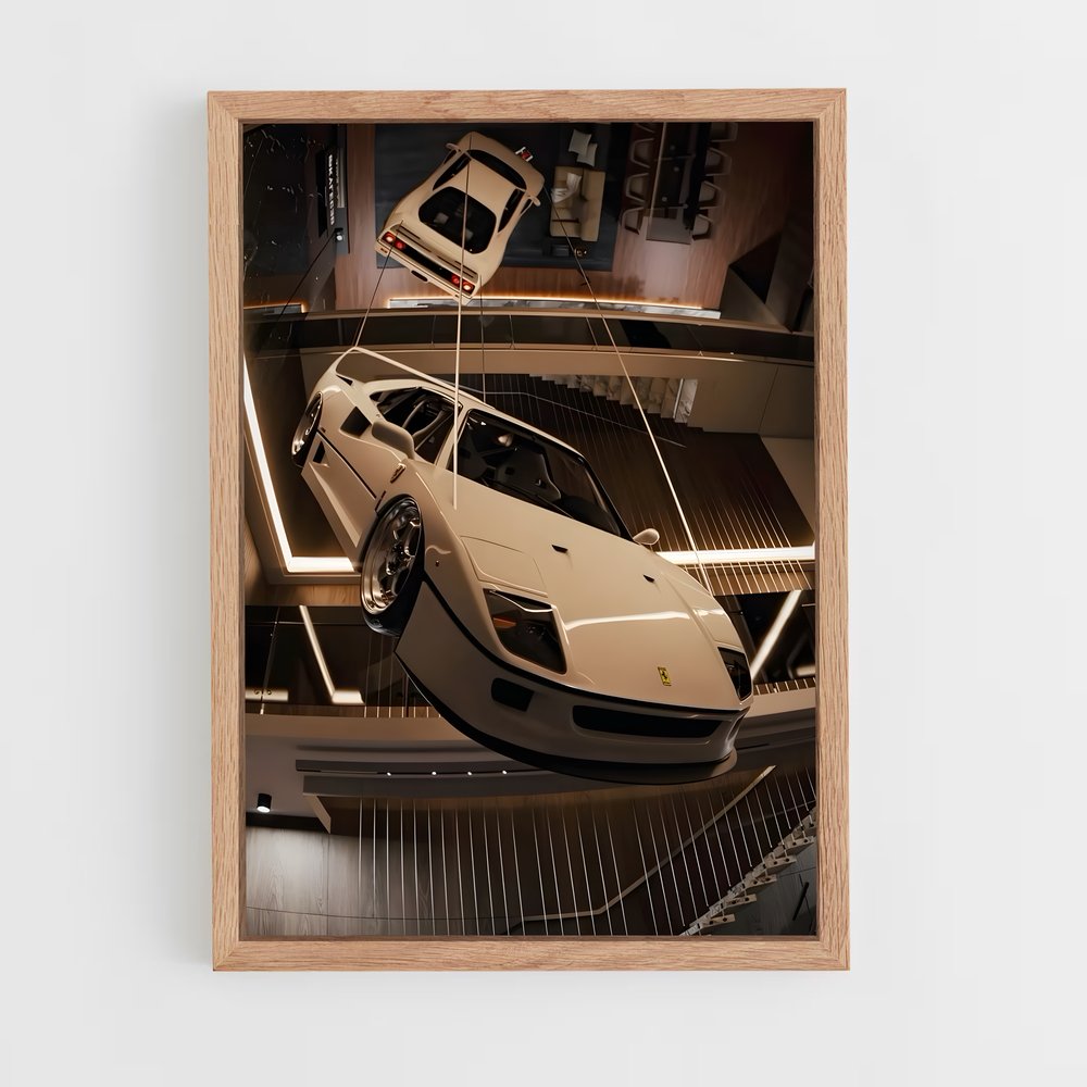ap-f40-7 cadre Bois clair