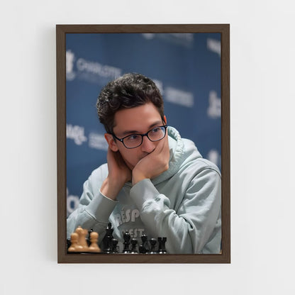 ap-fabiano caruana-1 cadre Bois foncé