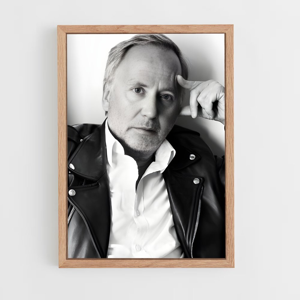 ap-fabrice luchini-1 cadre Bois clair