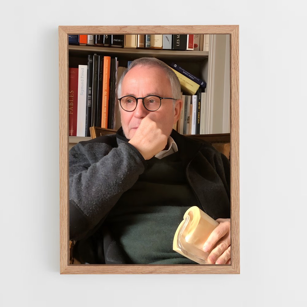 ap-fabrice luchini-11 cadre Bois clair