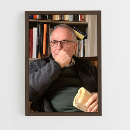 ap-fabrice luchini-11 cadre Bois foncé