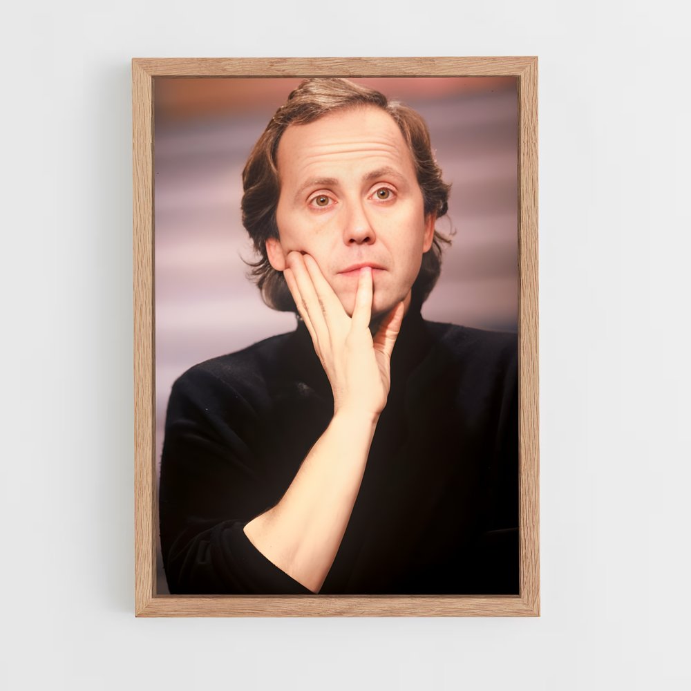 ap-fabrice luchini-3 cadre Bois clair