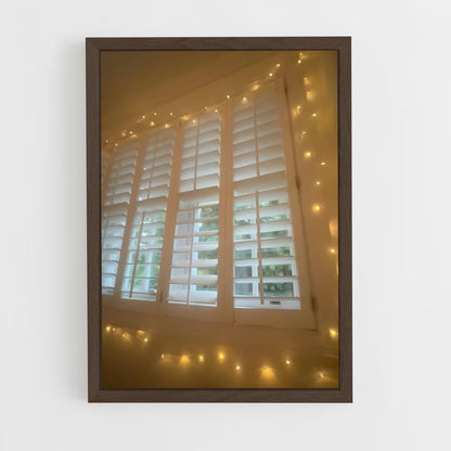 ap-fairy lights-2 cadre Bois foncé