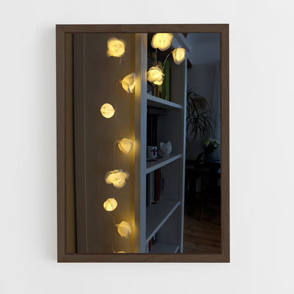 ap-fairy lights-6 cadre Bois foncé